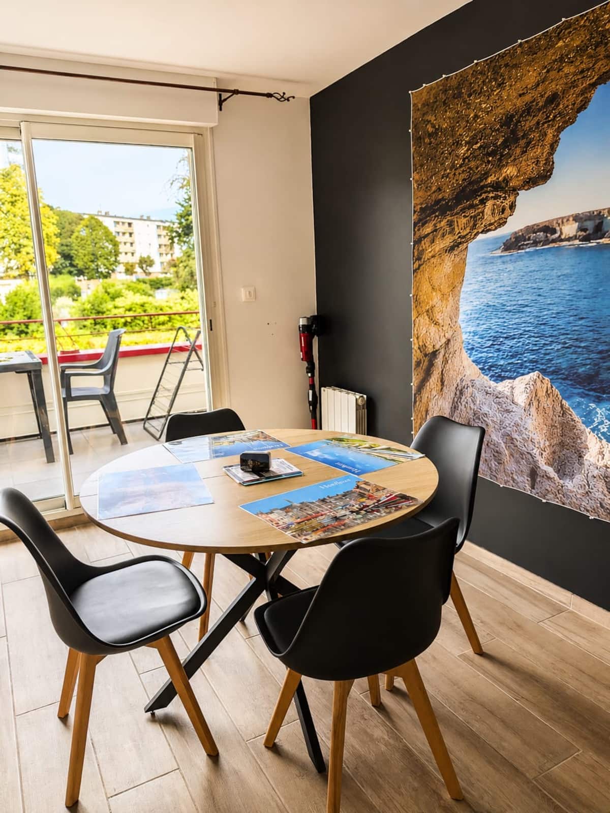 Duplex n°5 avec balcon et parkings à Honfleur